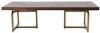 Dutchbone Salontafel 'Class' Antique Brass, 120 x 60cm, kleur Bruin online kopen