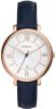Fossil Horloge Jacqueline donkerblauw ES3843 online kopen