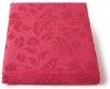 KOOK Tafelkleed 140 x 300 cm Damast Polyester framboos online kopen