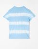 Scotch & Soda Blauwe T shirt Relaxed Fit Short Sleeved Tie dye online kopen