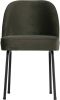 BePureHome Eetkamerstoel 'Vogue' Velvet, kleur Onyx(Groen ) online kopen