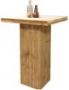 Wood4you Bartafel Steigerhout met kolompoot 74x74 cm online kopen