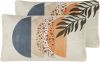 Beliani Browallia Sierkussen beige polyester online kopen