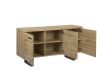 Beliani TIMBER Sideboard met 3 deuren lichte houtkleur online kopen