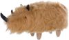 Beliani Woolly Dierenhocker beige nepbont online kopen