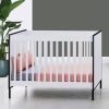 Cabino Baby Bed Met Matras Dalton Wit 60 x 120 cm online kopen