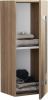 Hioshop VCB3 badkamerkast halfhoog met 1 deur, Sonoma eiken decor. online kopen