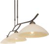 Steinhauer Eettafel hanglamp Capri 3 lichts bronsbruin 6837BR online kopen