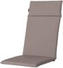 Madison kussens Tuinkussen hoge rug universal  Outdoor panama taupe online kopen