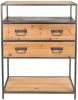 Wants and Needs dressoir samuel grijs/hout 90 x 70 x 38 online kopen