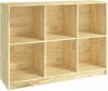 VidaXL Boekenkast 104x33x76 cm massief grenenhout online kopen