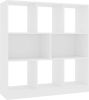 VidaXL Boekenkast 97, 5x29, 5x100 cm bewerkt hout wit online kopen