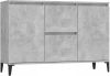 VidaXL Dressoir 104x35x70 cm spaanplaat betongrijs online kopen