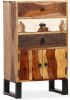 VidaXL Dressoir 50x30x86 cm massief sheesham hout online kopen