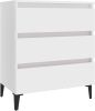 VidaXL Dressoir 60x35x69 cm spaanplaat wit online kopen