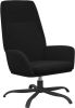 VidaXL Relaxstoel fluweel zwart online kopen