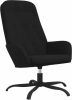 VidaXL Relaxstoel fluweel zwart online kopen