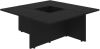VIDAXL Salontafel 79, 5x79, 5x30 cm spaanplaat zwart online kopen