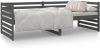 VidaXL Slaapbank 80x200 cm massief grenenhout grijs online kopen