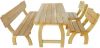 VIDAXL 4 delige Tuinset ge&#xEF, mpregneerd grenenhout online kopen