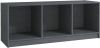 VidaXL Tv meubel 104x33x41 cm massief grenenhout grijs online kopen