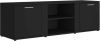 VIDAXL Tv meubel 120x34x37 cm bewerkt hout zwart online kopen