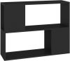 VidaXL Tv meubel 80x24x63 cm spaanplaat zwart online kopen