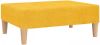 VidaXL Voetenbank 78x56x32 cm stof geel online kopen