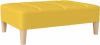VidaXL Voetenbank 78x56x32 cm stof geel online kopen