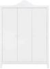 Bopita Kledingkast 'Evi' 3 deurs, kleur wit online kopen