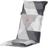 Madison Tuinkussens Hoge Rug Triangle Grey 123x50 Groen online kopen