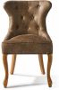 Riviera Maison George Dining Chair Pellini Coffee 59.0x60.0x93.0 cm online kopen