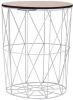 VIDAXL Salontafel &#xD8, 47 cm wit online kopen