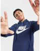 Nike Sportswear Club Fleece Hoodie met graphic voor heren Midnight Navy/Midnight Navy/White Heren online kopen