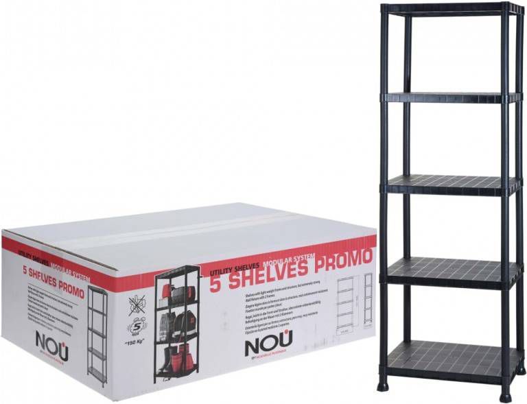 Storage Solutions Opbergkast 60x40x184 Cm Zwart Meubelmooi Nl