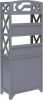 VIDAXL Badkamerkast 46x24x116 cm paulowniahout grijs online kopen