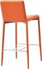 VidaXL Barkrukken 2 st kunstleer oranje online kopen
