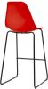 VidaXL Barstoelen 2 st kunststof rood online kopen