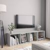 VidaXL Boekenkast/tv meubel 143x30x36 cm betongrijs online kopen