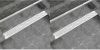 VIDAXL Doucheafvoer 2 st rechthoekig golvend 930x140 mm roestvrij staal online kopen
