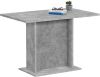 VidaXL Eettafel 110 cm betongrijs online kopen