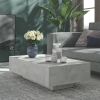 VidaXL Salontafel 115x60x31 cm spaanplaat betongrijs online kopen