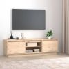 VidaXL Tv meubel 140x35x40 Cm Massief Grenenhout online kopen