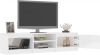 VidaXL Tv meubel 140x40x35, 5 Cm Bewerkt Hout Hoogglans Wit online kopen