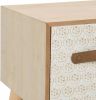 VidaXL Tv meubel met 6 lades 130x30x40 cm massief grenenhout online kopen