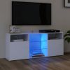 VidaXL Tv meubel met LED verlichting 120x30x50 cm wit online kopen