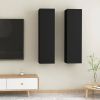 VidaXL Tv meubelen 2 st 30, 5x30x110 cm spaanplaat zwart online kopen