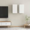 VidaXL Tv meubelen 2 st 30, 5x30x60 cm bewerkt hout wit online kopen