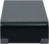 VidaXL TV meubel/monitorverhoger zwart 60x25x11 cm glas online kopen