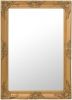 VidaXL Wandspiegel Barok Stijl 60x80 Cm Goudkleurig online kopen